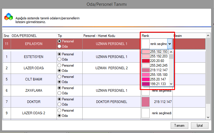 randevu-oda-personel-ekleme-5